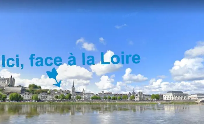 T2 Vue Sur Loire Local Velo * Saumur